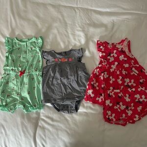 3-6 month Girl Clothes Carters Simple Joy NWOT